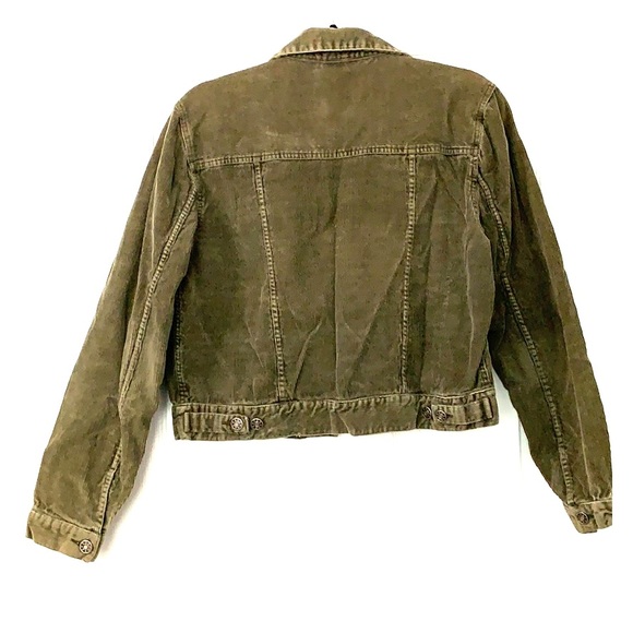 Green corduroy jacket - Picture 2 of 3